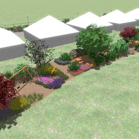 Projekt zahrady_Autokemp Osek_odpočinkový prostor